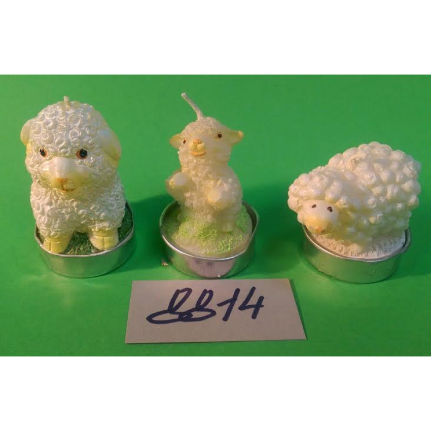 K-8814 Dekoračná sviečka-baránok