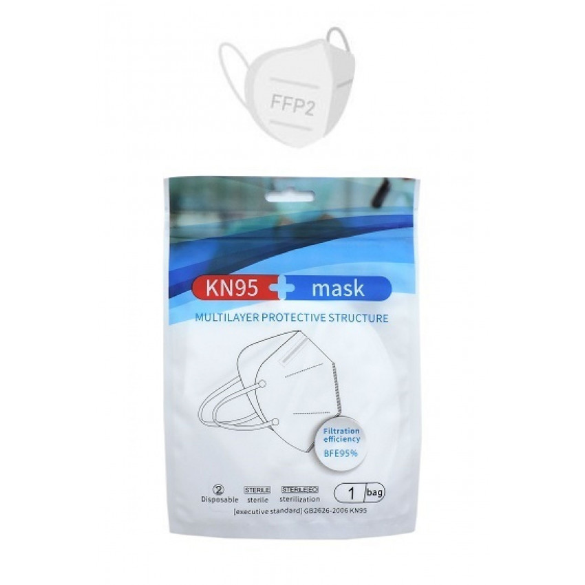 Respirátor FFP2- 4-vrstvový