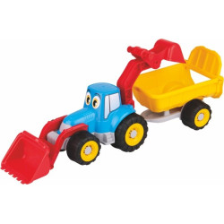 Androni Traktor do piesku s vlečkou 55cm