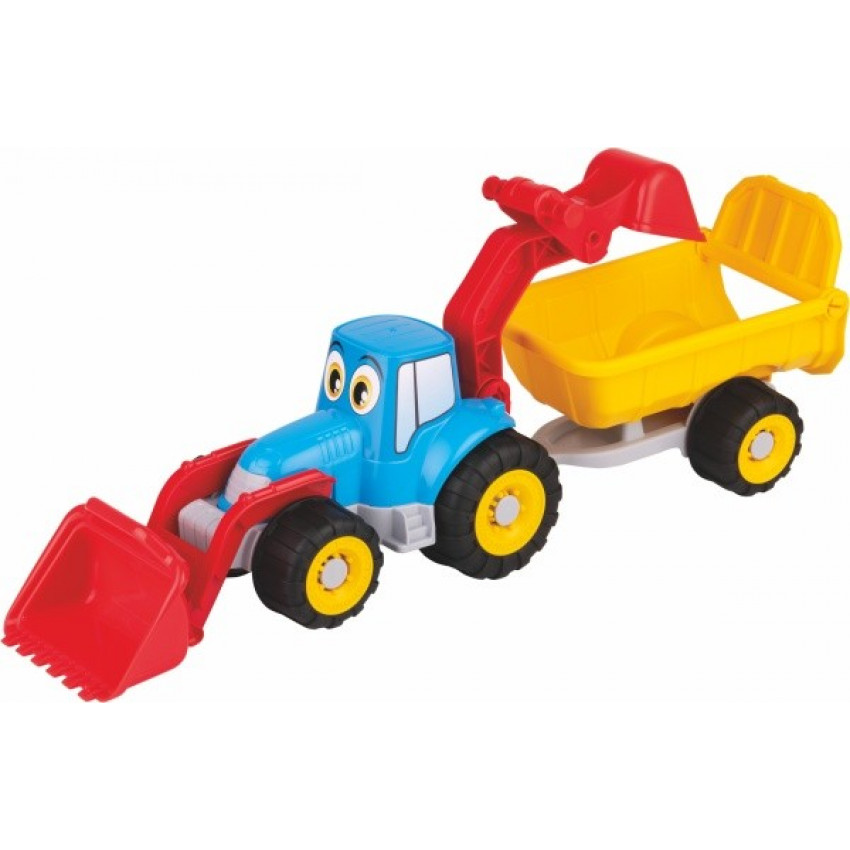 Androni Traktor do piesku s vlečkou 55cm