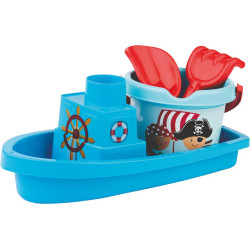 Sada na piesok piráti s loďou Androni 35 cm