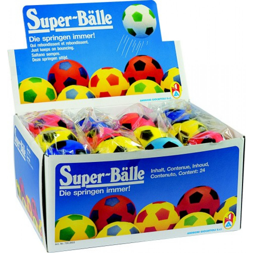 Soft lopta tvrdá/3ks 7cm