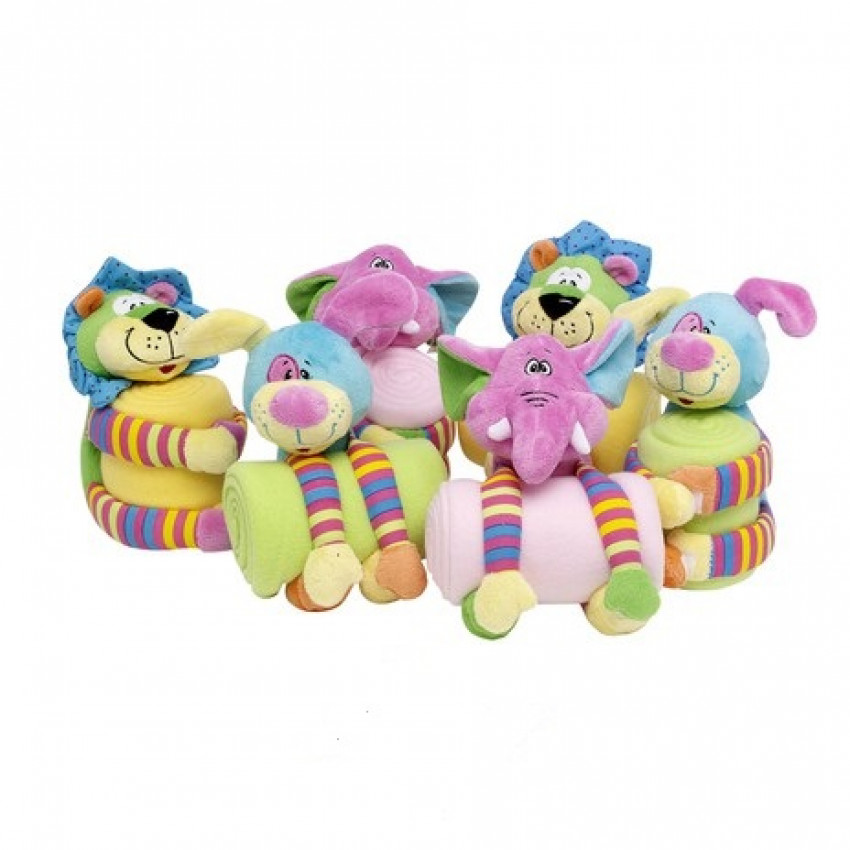 Plyš s dekou- zvieratká