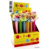 Drevenná ceruzka postavička