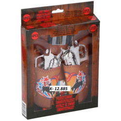 kovboj, pistol, karnevalové kostými