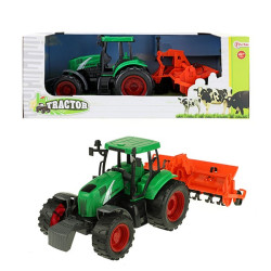 Traktor s vlečkou
