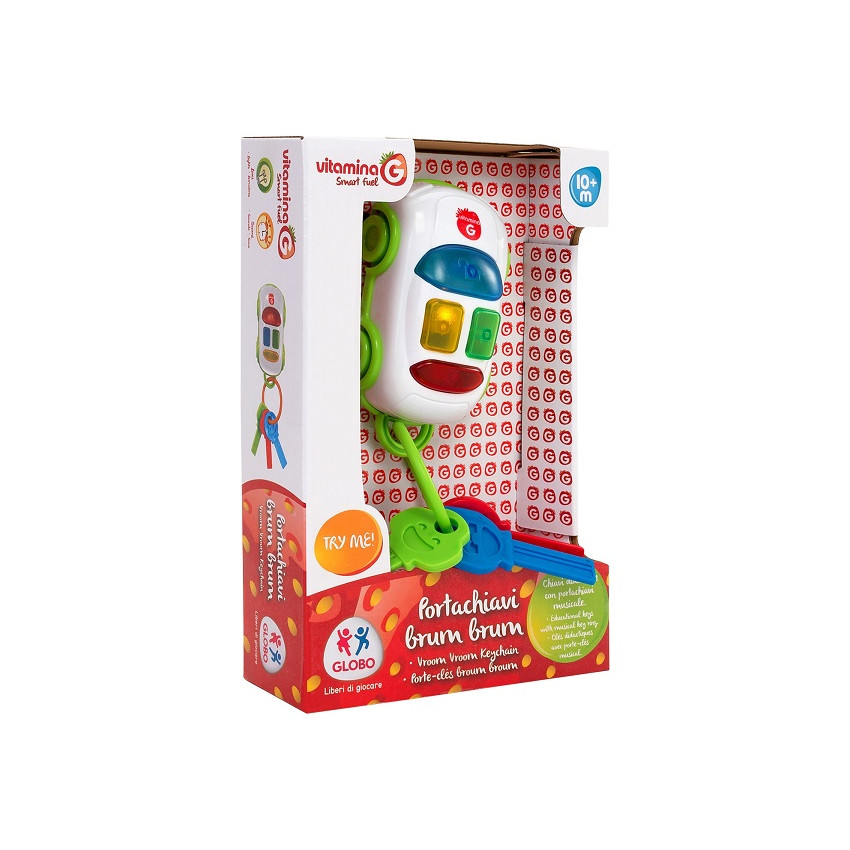 Vitamina G Zvuková hrkálka auto kľúče