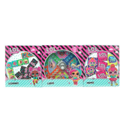 Spoločenská hra L.O.L 3ks