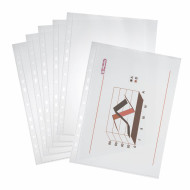 Herlitz Euroobal A4  číry 45mic 100ks