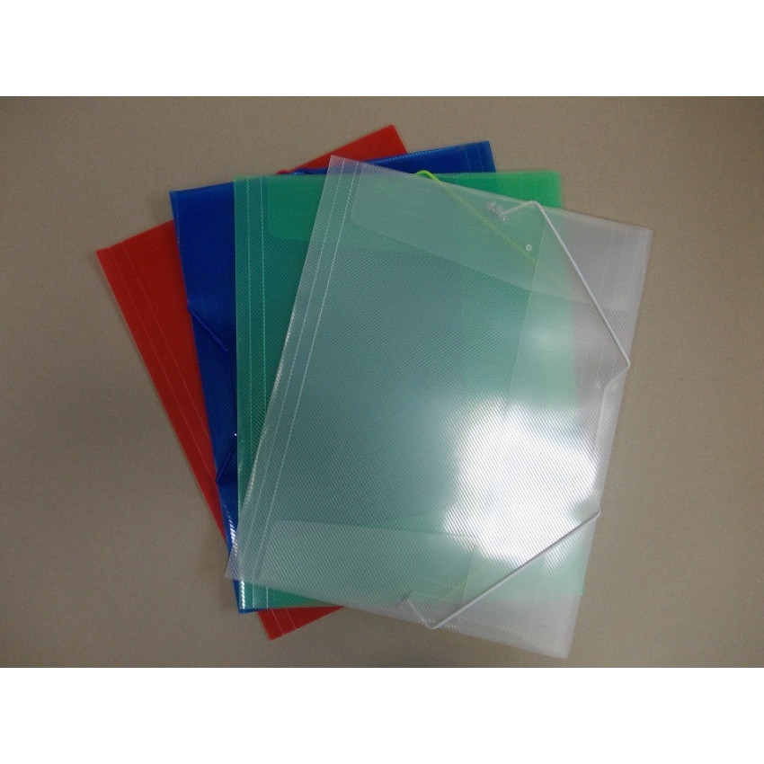 Odkladacia mapa-3 klopá s gumičkou PP