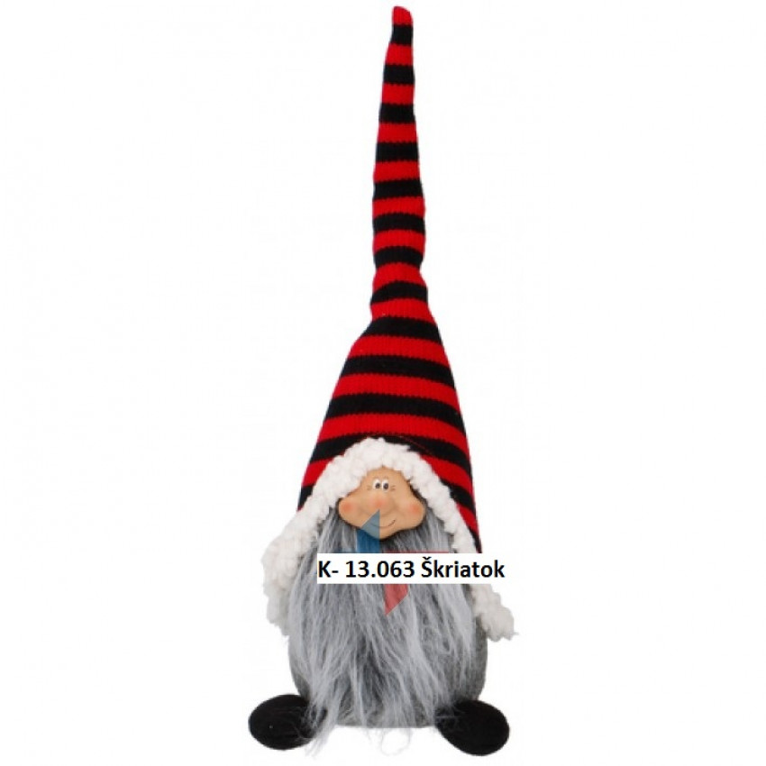 K-13.063 Škriatok 33cm-bordo