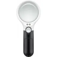 Lupa / lupa ( 1,75x / 12,25x ) na čítanie s GOOBAY 41255 LED podsvietením