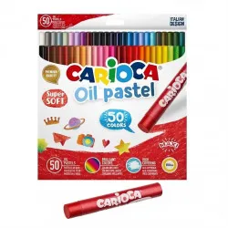 Olejový pastel CARIOCA 50ks, 43286 Carioca