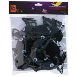 Halloween pavúková girlanda 120cm 
