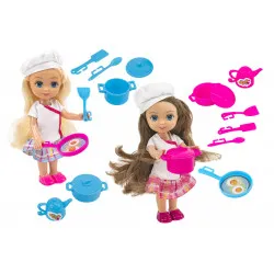bábika kuchárka, pre dievčatá, hračky