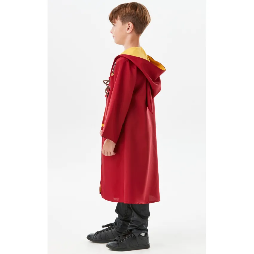 Harry Potter Metlobalový župan s kapucňou a svetrom s chrabromilským erbom karnevalový klobúk, kostým na karneval
