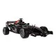 Toi Toys Pretekárska formula F1 s jazdcom čierno červená  so svetlom a zvukom